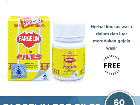 Fargelin for Piles - Obat Herbal Wasir, Ambeien, Susah BAB Online Sale