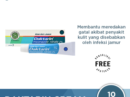 Daktarin Cream 10 g For Discount