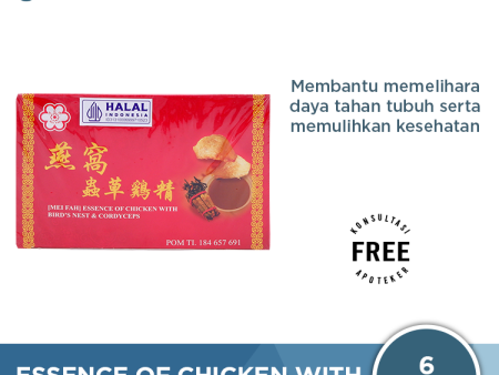 Essence Of Chicken With Bird Nest And Cordyceps For Discount