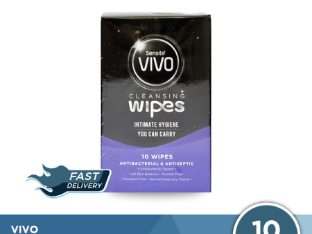 Vivo Cleansing Wipes Isi 10 Sachet - Tisu Antiseptik Genital For Discount