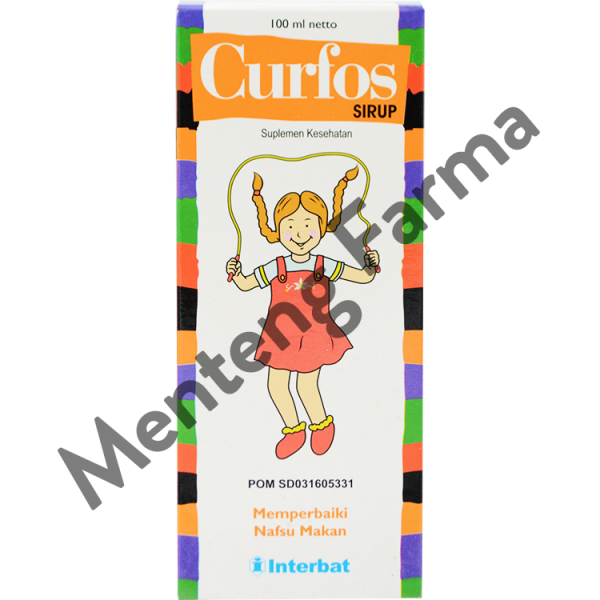 Curfos Sirup 100 mL - Suplemen Penambah Nafsu Makan Anak For Discount