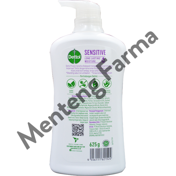 Sabun Mandi Cair Dettol Sensitive - 625 Gram Fashion