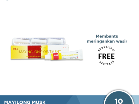 Mayinglong Musk Hemorrhoids Ointment - Salep Wasir, Ambeien, dan Susah BAB Online Hot Sale