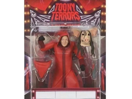 Toony Terrors Saw Jigsaw Figure Red Cloak 2023 Lionsgate Reel Toys NEW NECA Supply