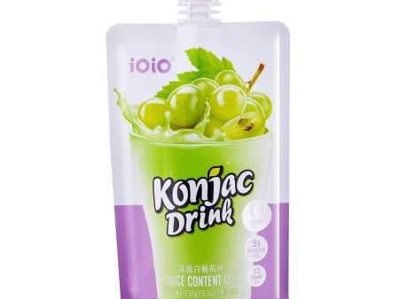 GELATINA DI KONJAC ALLA UVA BIANCO 150g Online Sale