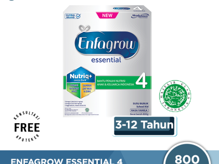 Enfagrow Essential 4 Vanila 800 Gram Hot on Sale