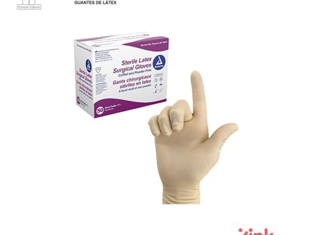 Great Glove Sterile Latex Surgical Non-Powdered Gloves For Discount