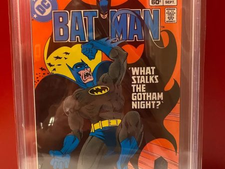 Batman #351 Comic Book Graded 9.0 Vampire Cover CBCS DC Comics Fashion