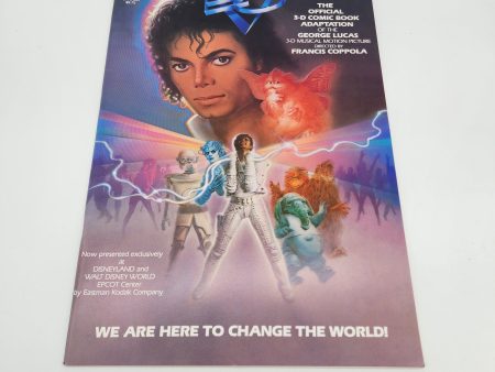 Captain EO - Michael Jackson 1987 3D Book Epcot Online now