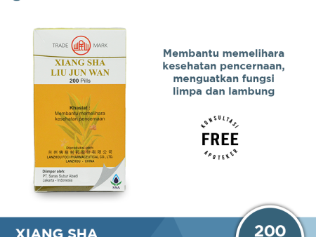 Xiang Sha Liu Jun Wan - Obat Gangguan Pencernaan, Sakit Perut, Kembung For Discount