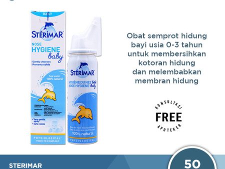 Sterimar Baby Nasal Hygiene Spray 50 mL - Semprotan Hidung Bayi For Cheap