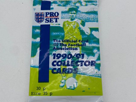 1990 91 Football Association Pro Set Official Single Card Pack Soccer 9 Cards Online Sale