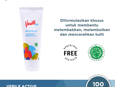 Verile Moisturizing Gel 100 mL - Pelembab dan Pencerah Kulit Wajah Hot on Sale