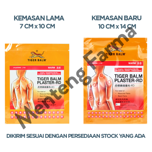 Tiger Balm Plaster (Warm) - Koyo Pereda Nyeri Otot   Punggung   Encok Online now