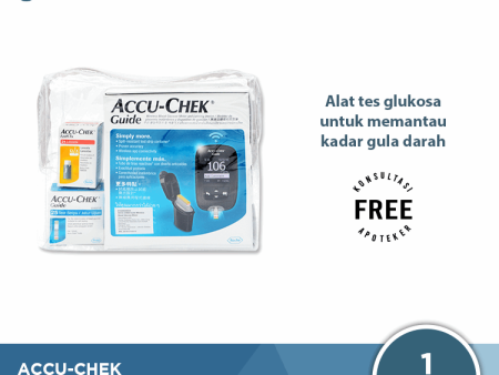 Accu-Chek Guide Extra 25 Strip - Alat Pemantau Gula Darah Sale