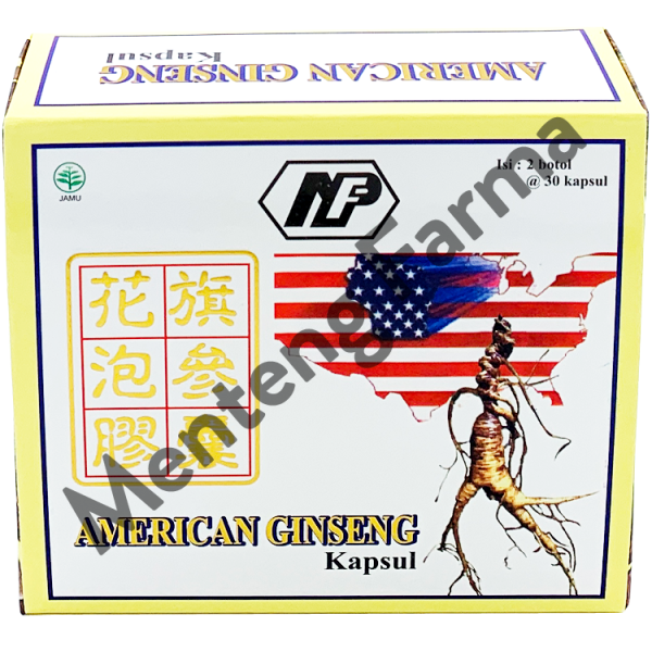 Pure American Ginseng (Capsules) - Suplemen Detoksifikasi, Imun Tubuh For Discount