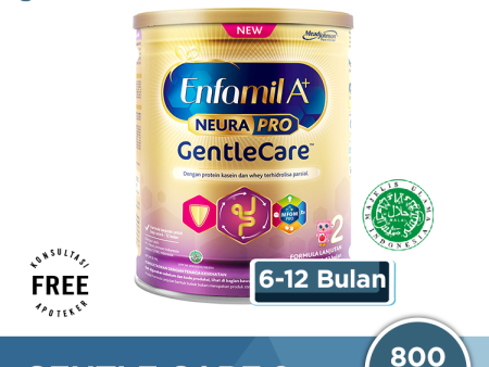 Enfamil A+ Gentle Care Tahap 2 Susu Formula Gangguan Pencernaan 800 Gr on Sale