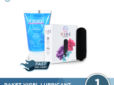 Paket Vigel Lubricant 30 Gr dan Vibe Mini Bullet Supply