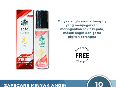 Safe Care Minyak Angin Aromatherapy Strong Discount