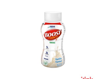 BOOST ISOCAL VANILLA 200ml (CARTON) For Sale