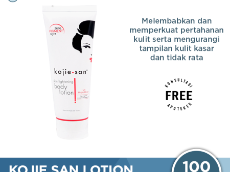 Kojie San Body Lightening Lotion 100gr - Melembabkan dan Mencerahkan Kulit on Sale