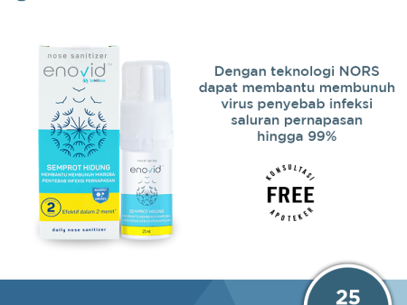 Enovid Nose Sanitizer Semprot Hidung - Obat Semprot Hidung Dengan NORS For Discount