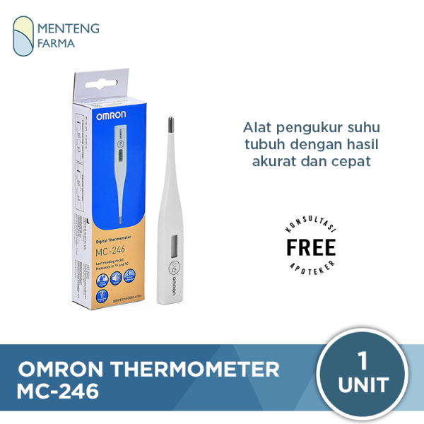 Thermometer Digital Omron MC-246 - Alat Pengukur Suhu Tubuh Online