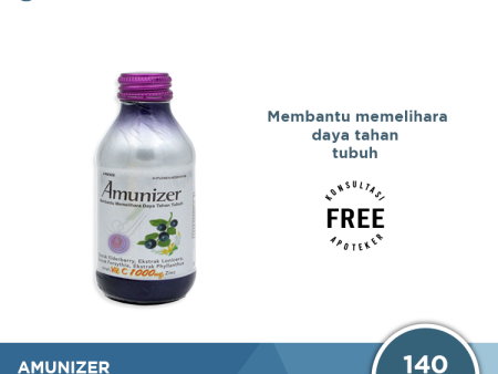 Amunizer Botol 140 ml - Menjaga Daya Tahan Tubuh Cheap