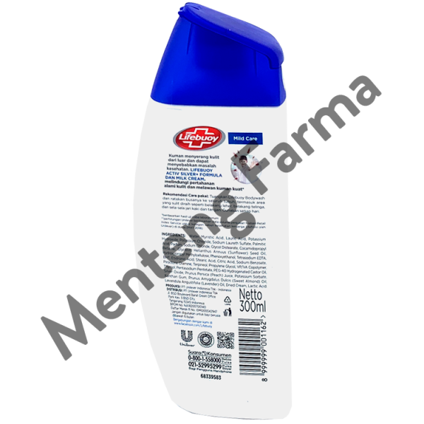 Lifebuoy Sabun Mandi Cair Mild Care 300 ML - Sabun Antibakteri ActivSilver dan Milk Cream Hot on Sale