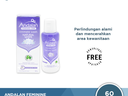 Andalan Feminine Care Natural White Intimate Wash Supply