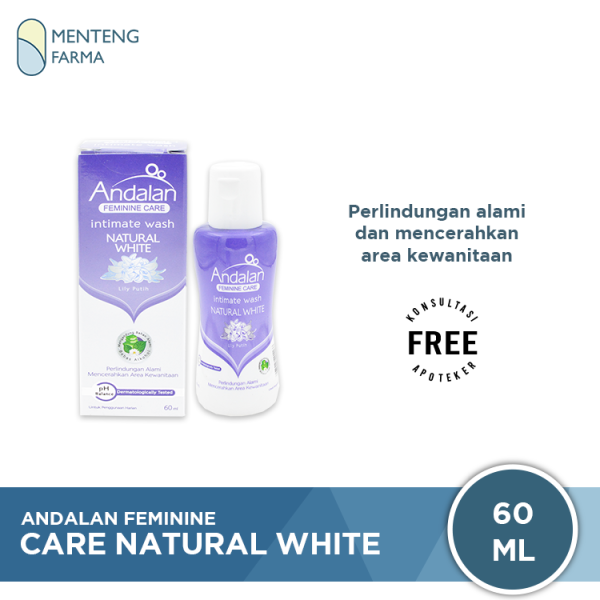 Andalan Feminine Care Natural White Intimate Wash Supply