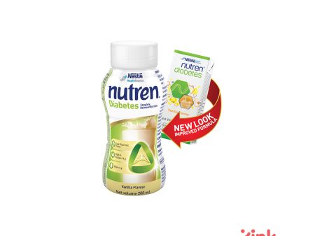 NUTREN Diabetes Liquid Vanilla 200ml For Discount