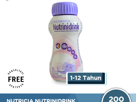 Nutricia Nutrinidrink Rasa Stroberi Hot on Sale