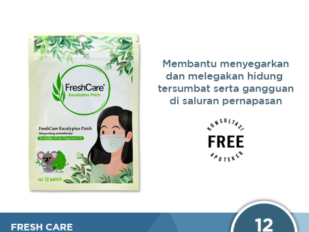 Freshcare Eucalyptus Patch - Sticker Tempel Dengan Aromatherapy For Cheap