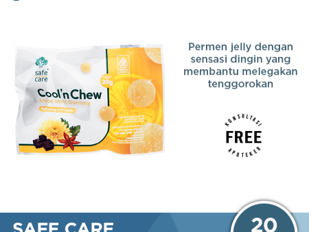 Safe Care Anise Mint Gummy - Permen Jelly Penyegar Mulut For Sale