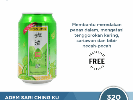 Adem Sari Ching Ku Herbal Lemon 320 mL For Cheap