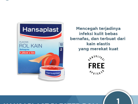 Hansaplast Plaster Roll - Plaster Luka Discount