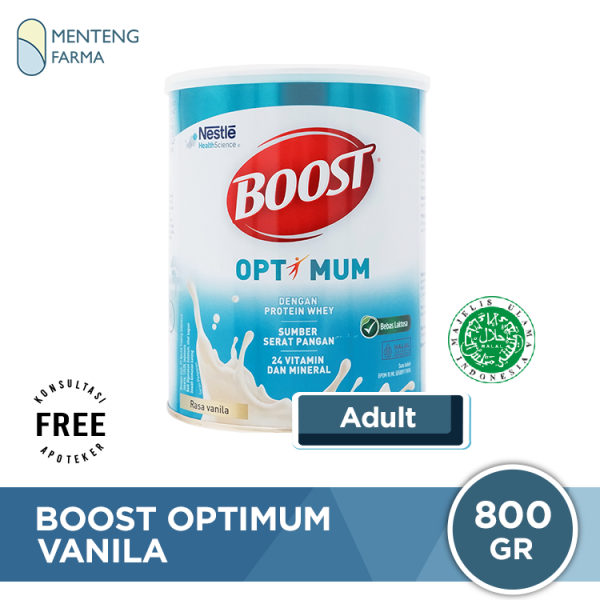 Boost Optimum 800 Gram - Susu Khusus Penambah Nutrisi Harian Lansia Hot on Sale