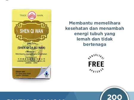 Shen Qi Wan - Obat Penambah Energi dan Stamina Supply