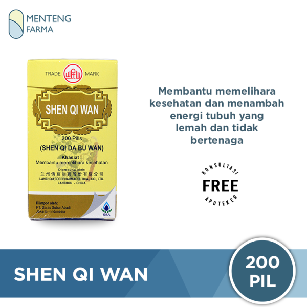 Shen Qi Wan - Obat Penambah Energi dan Stamina Supply