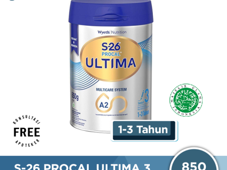 S-26 Procal Ultima 3 850 gr - Susu Pertumbuhan Anak For Cheap