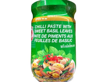 PASTA DI PEPERONCINO E BASILICO (DOLCE PICCANTE) 200g-COCK Discount