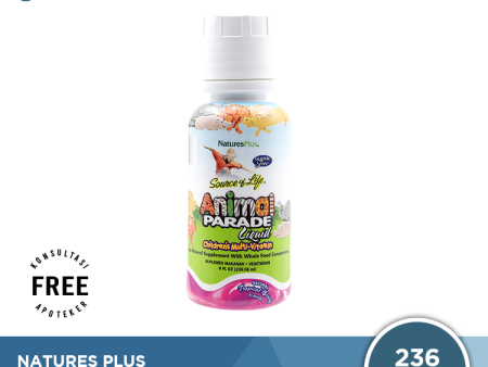 Natures Plus Animal Parade Multivitamin & Mineral Liquid For Discount