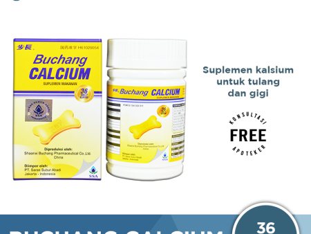 Buchang Calcium - Obat Vitamin   Suplemen Penguat Tulang For Cheap