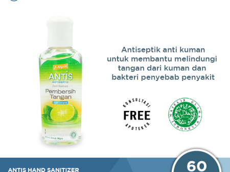 Antis Hand Sanitizer Gel 60 ML Online Hot Sale