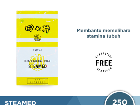 Steamed Tienchi Tablets (Isi 250) Discount