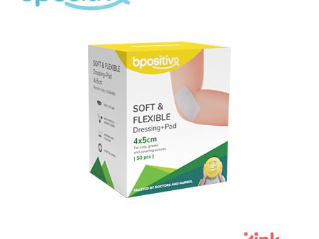 BPositive Soft & Flexible Dressing + Pad (4 x 5cm) Sale