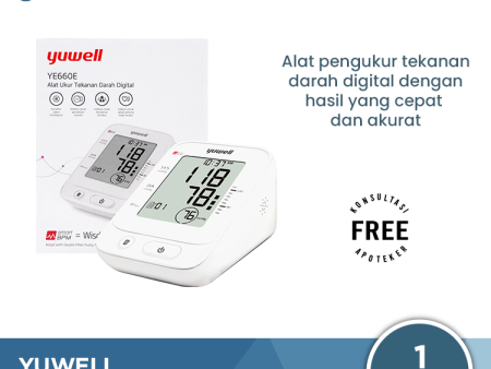 Yuwell Tensimeter Digital YE660E - Pengukur Tekanan Darah Cheap