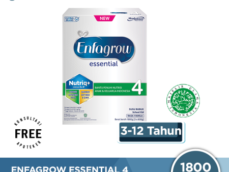 Enfagrow Essential 4 Vanila 1800 Gram on Sale