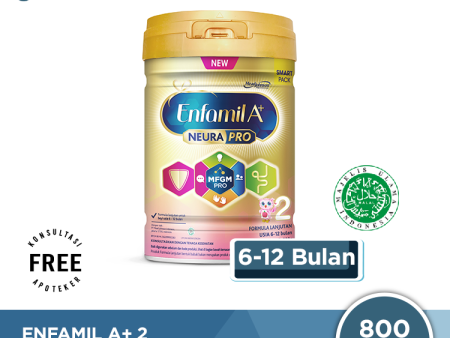 Enfamil A+ Tahap 2 Susu Formula Bayi Plain 800 gr Online